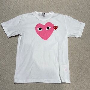 Comme des garçons play T shirt